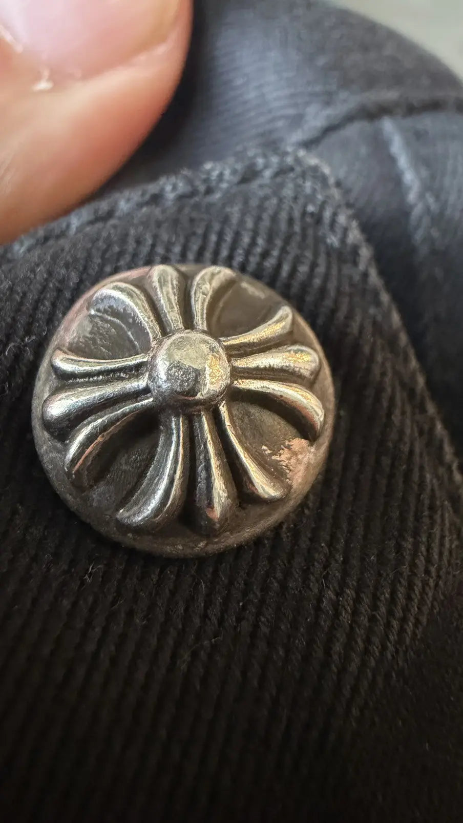 Chrome Hearts Flooded Back Patches Chino Pants