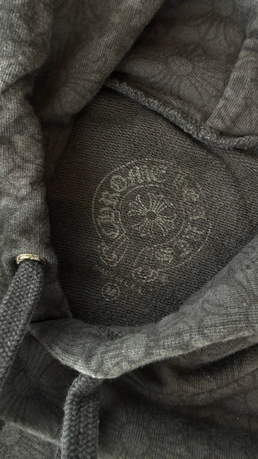 Chrome Hearts Monongram Vertical Logo Hoodie Chrome Hearts