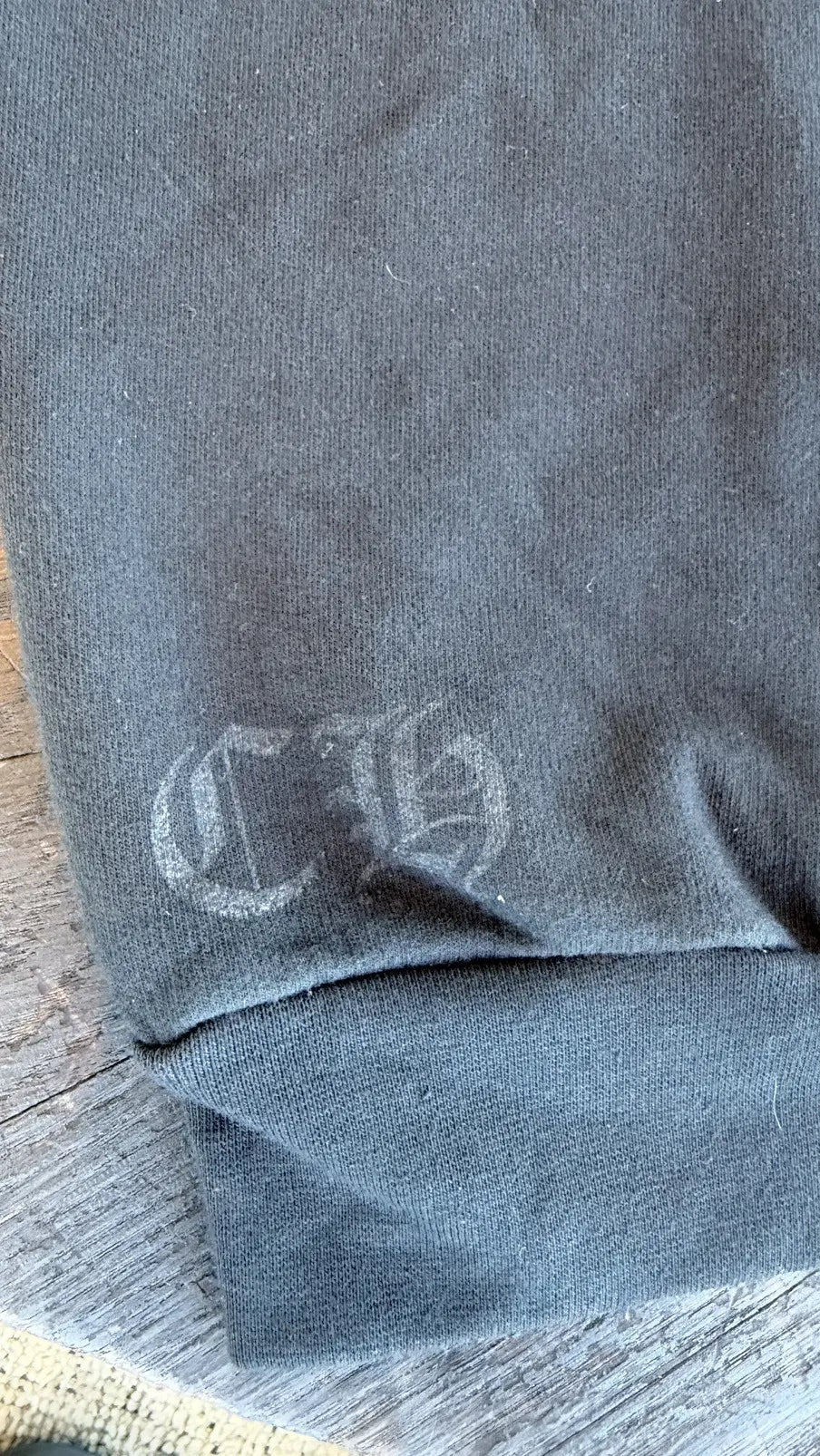 Chrome Hearts Scroll Logo Crewneck Sweatshirt Size M Chrome Hearts
