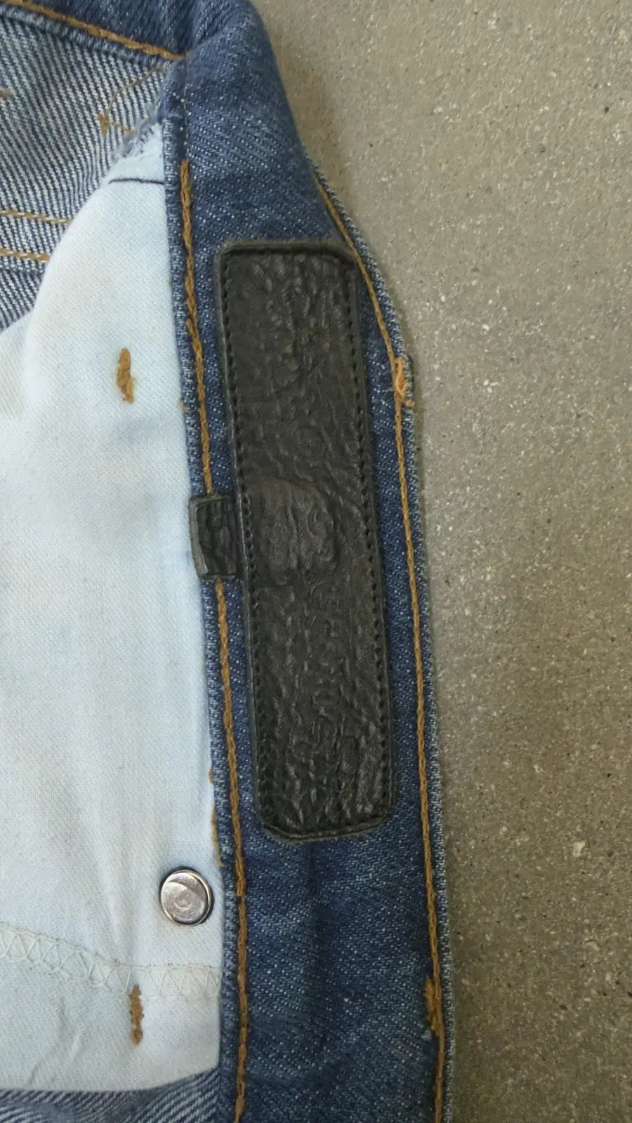 Chrome Hearts Levi's 517 Black Cross Patch Jeans
