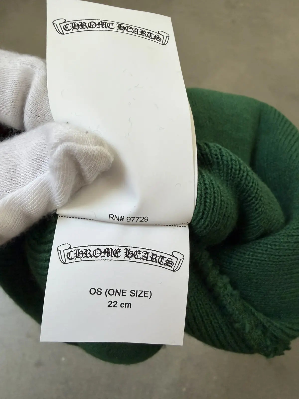 Chrome Hearts Oregon CH Beanie Green