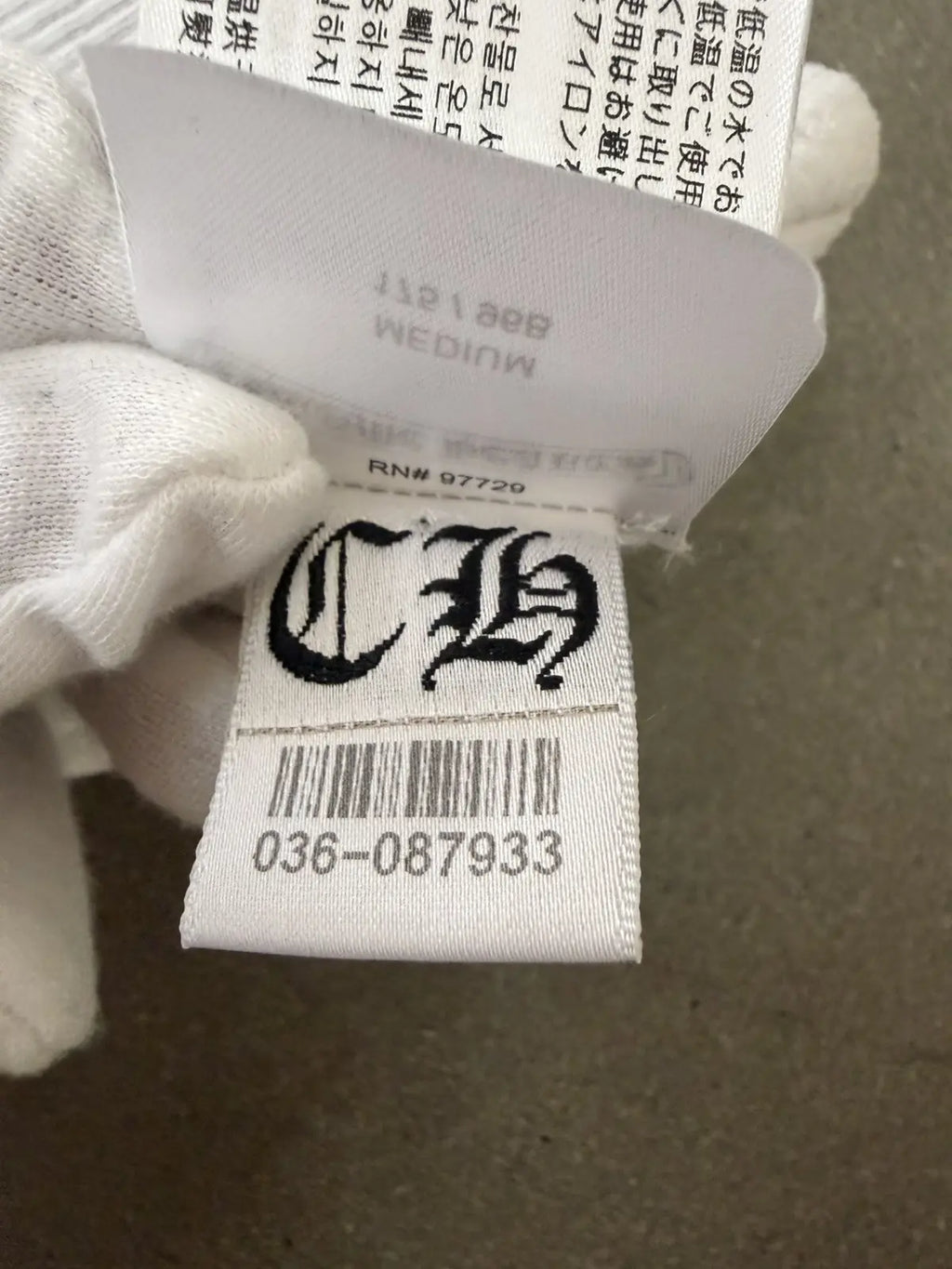 Chrome Hearts Richard Stark Middle Finger Tank Top