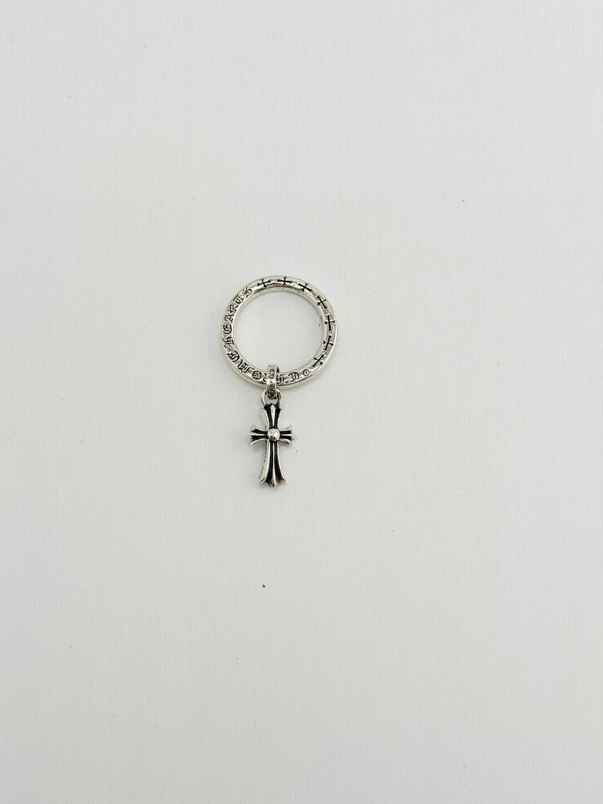 Chrome Hearts Cross Baby Fat Cocktail Ring