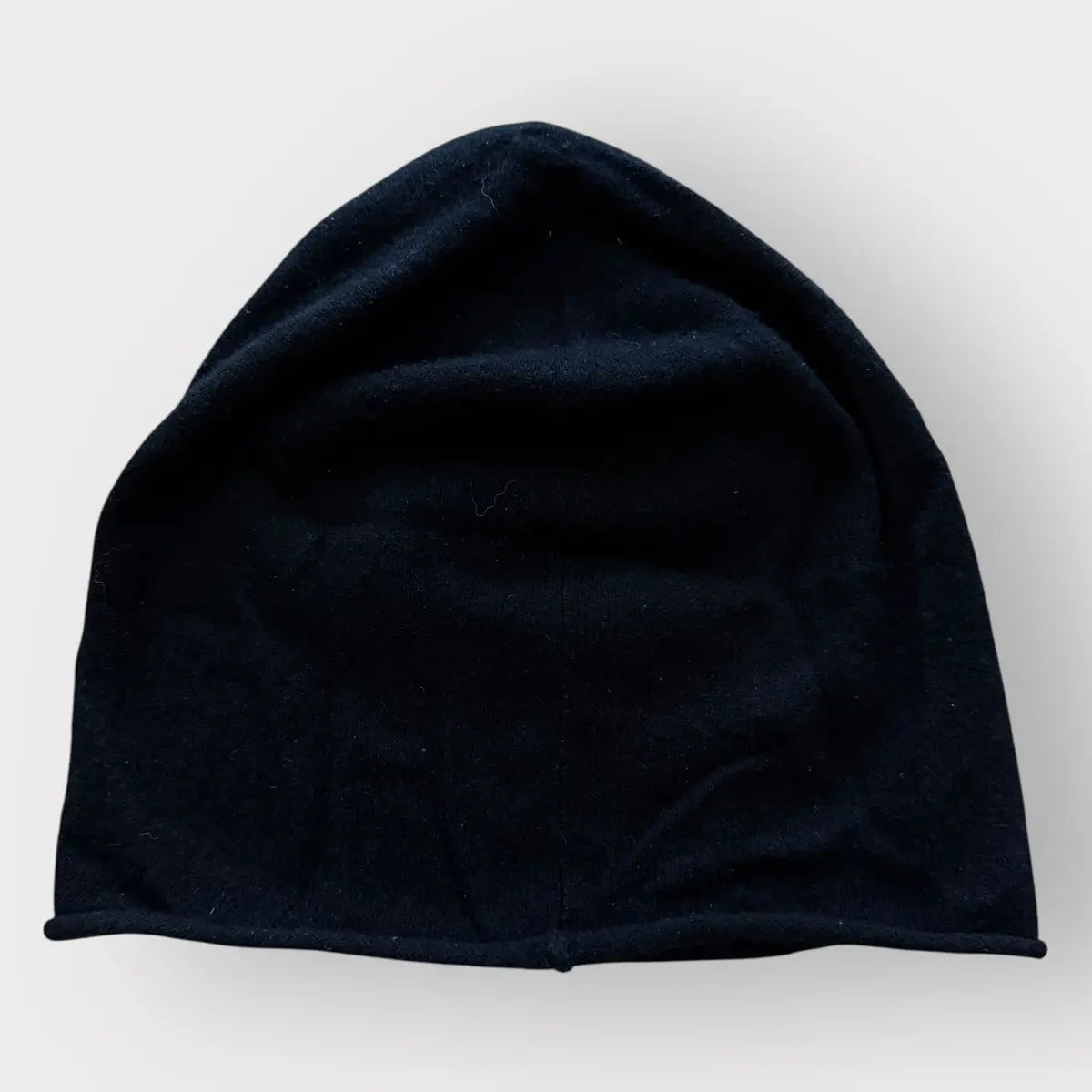 Chrome Hearts Cashmere Leather Patch Mask Beanie