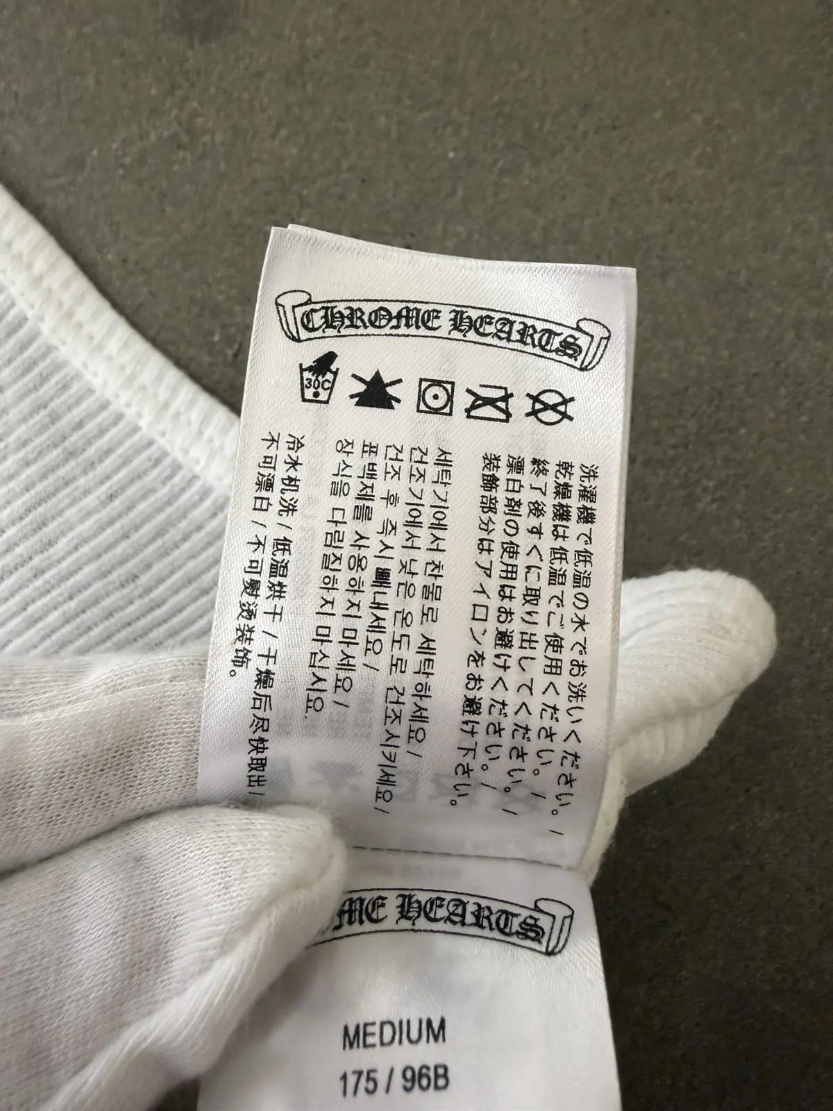 Chrome Hearts Richard Stark Middle Finger Tank Top