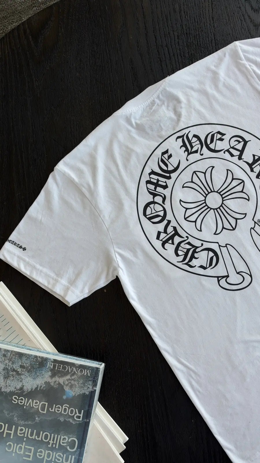Chrome Hearts Horseshoe Logo Graphic T-Shirt Size M Chrome Hearts