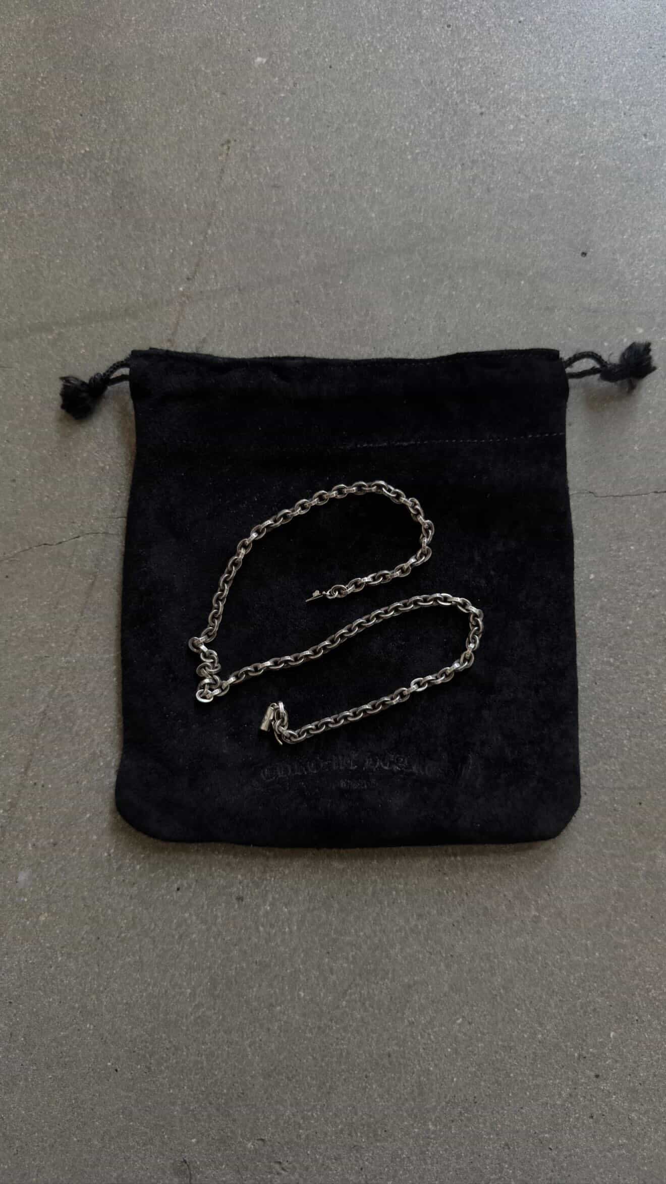 Chrome Hearts 18 inches Paper Chain Necklace