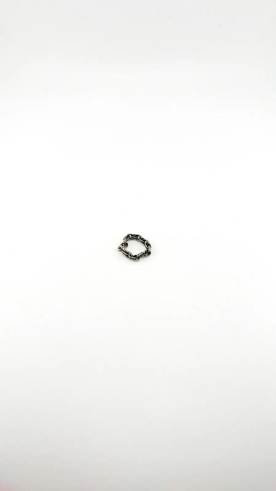 Chrome Hearts Paper Chain Ring Size 6.5 Chrome Hearts