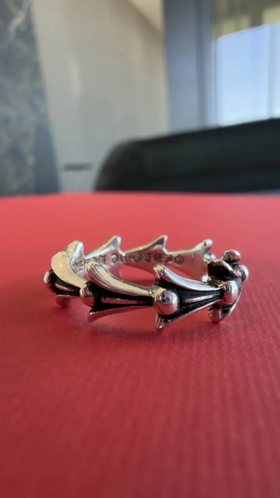 Chrome Hearts Crosstail Band Ring Size 7 Chrome Hearts