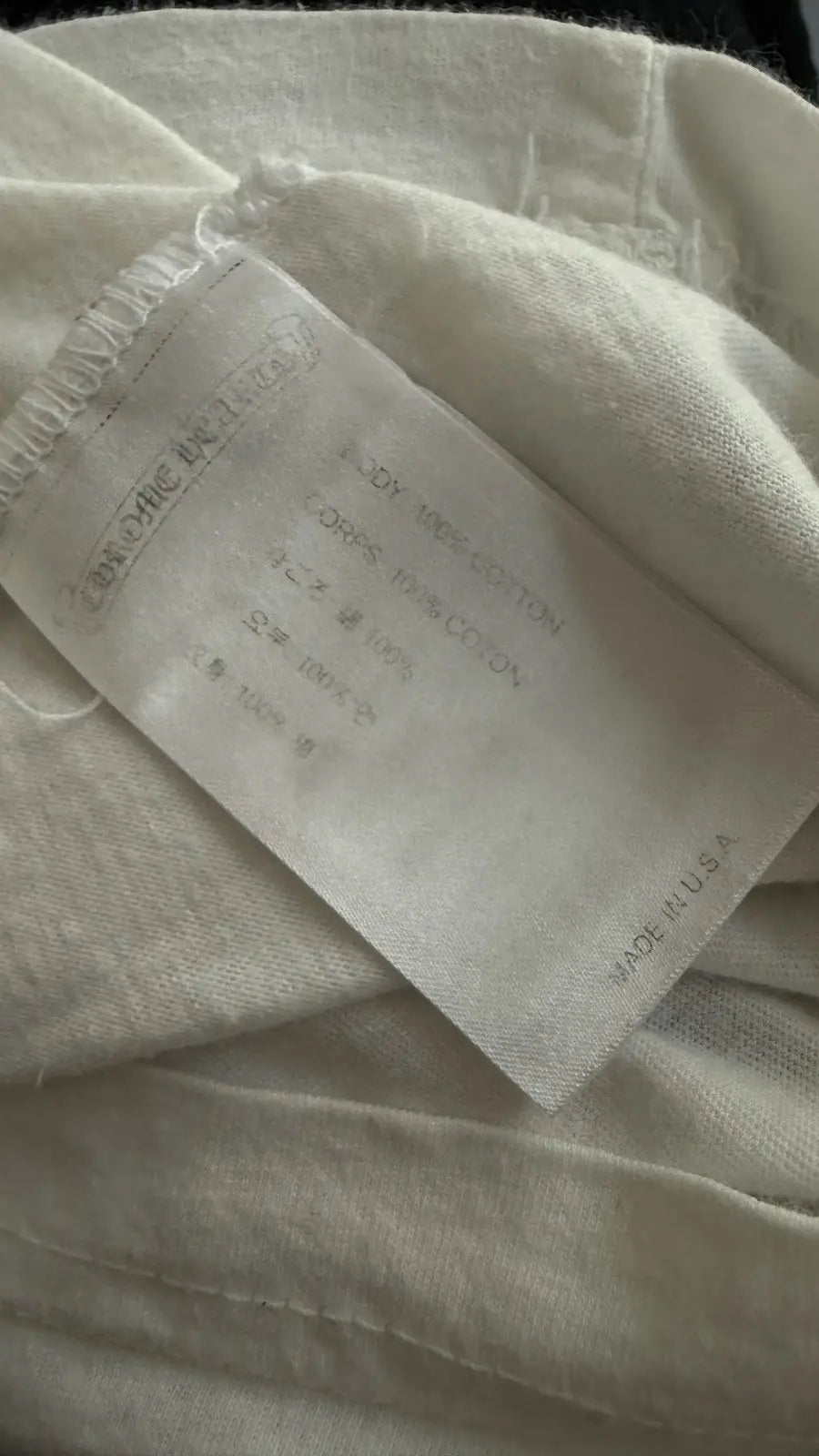 Chrome Hearts Scroll Logo T-Shirt