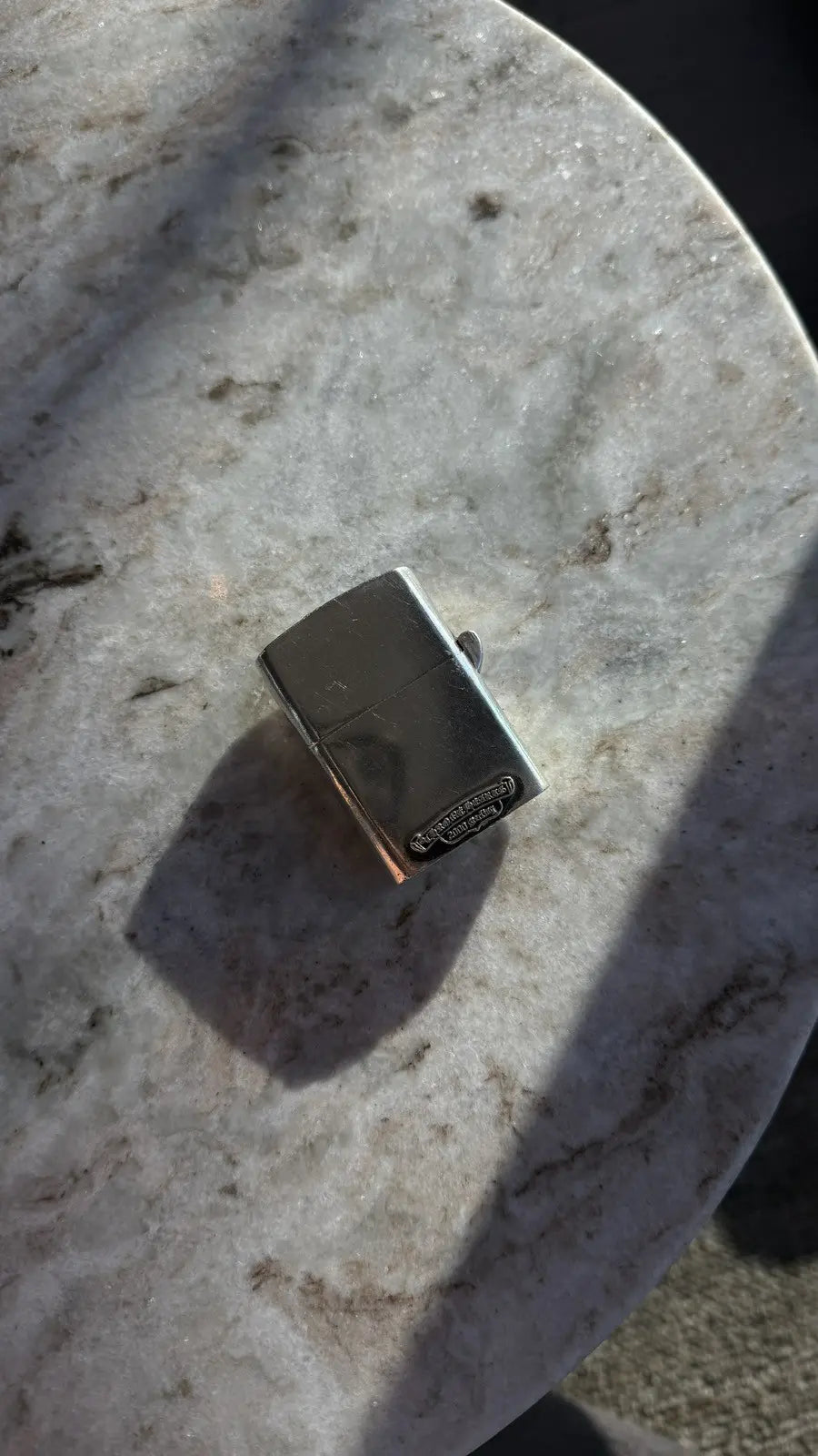 Chrome Hearts Dagger Zippo Lighter Chrome Hearts