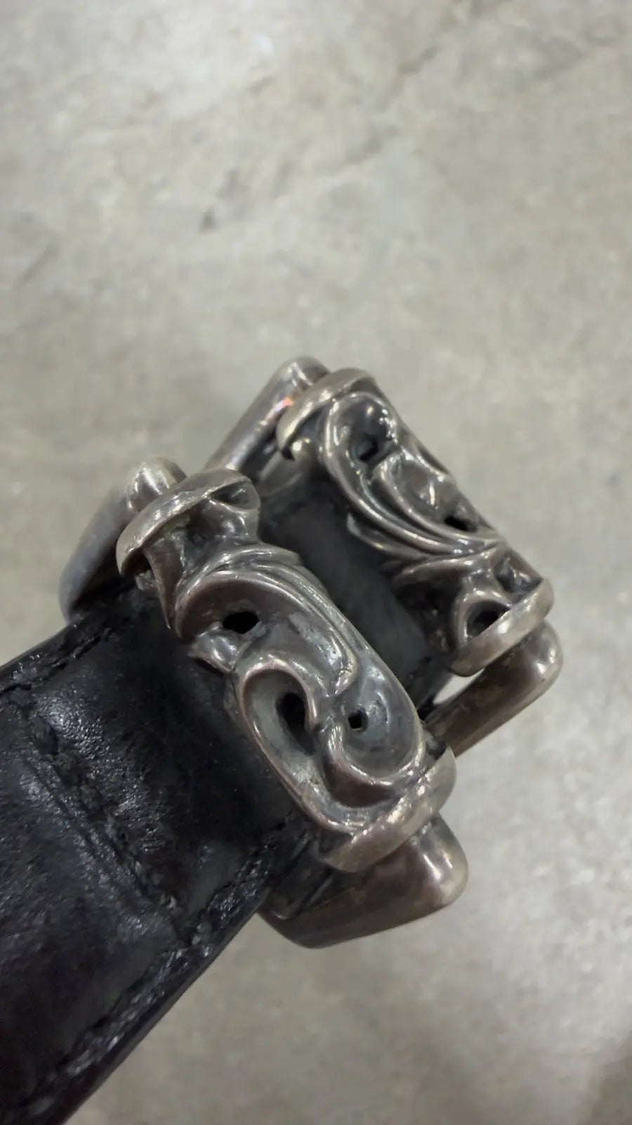 Chrome Hearts 1 Inch Roller Buckle Belt