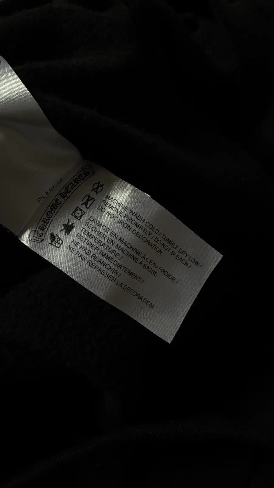 Chrome Hearts BLOOD RED HORSESHOE HOODIE