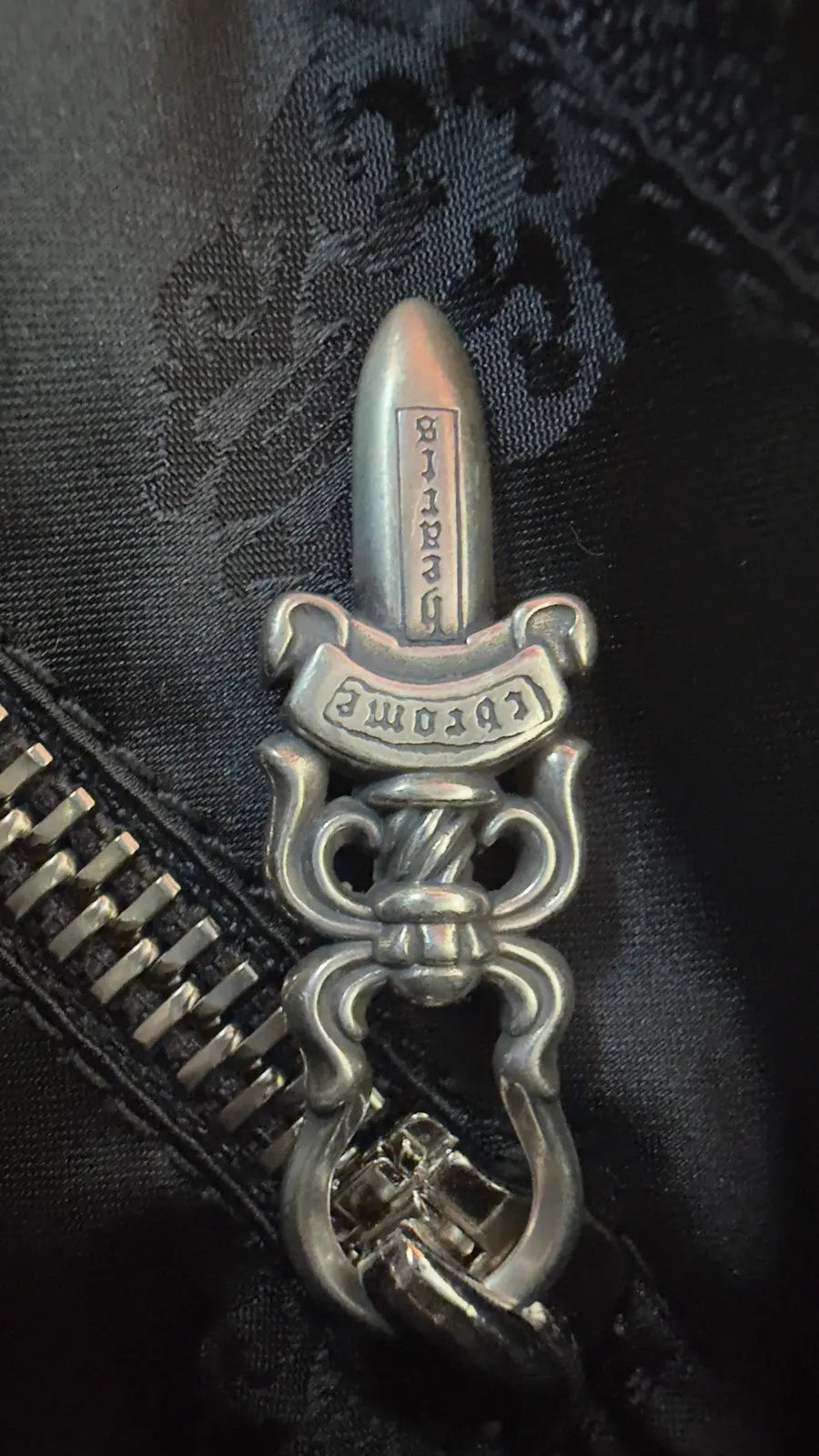 Chrome Hearts Leather Chicken Nugget Dagger Bag Chrome Hearts