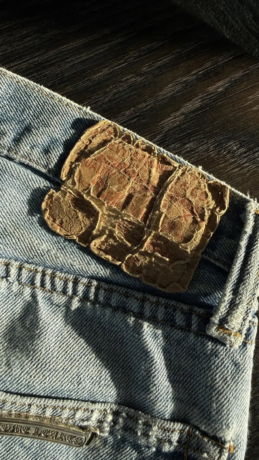 Chrome Hearts x Levi's Cross Patch Jeans Size 29 Chrome Hearts