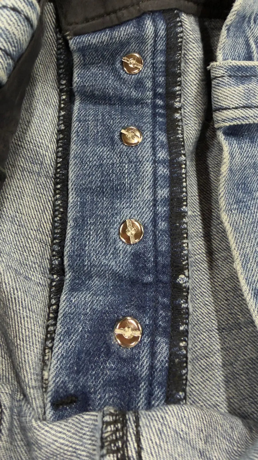 Chrome Hearts Double Knee Denim Carpenter Shorts