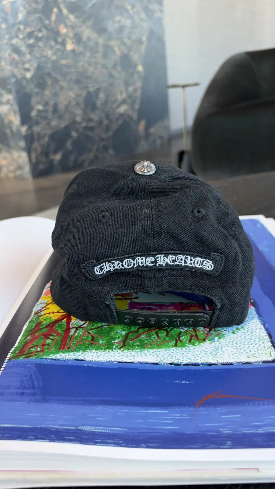 Chrome Hearts Horseshoe Cross Baseball Hat Chrome Hearts