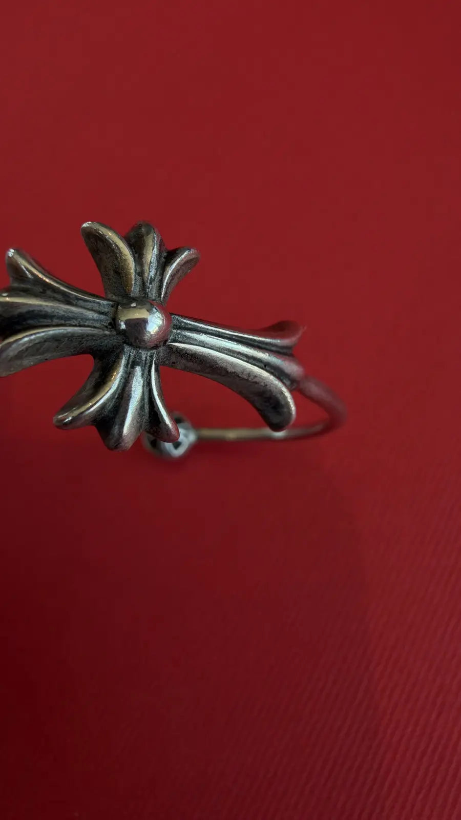 Chrome Hearts Cross Cuff Bracelet Chrome Hearts