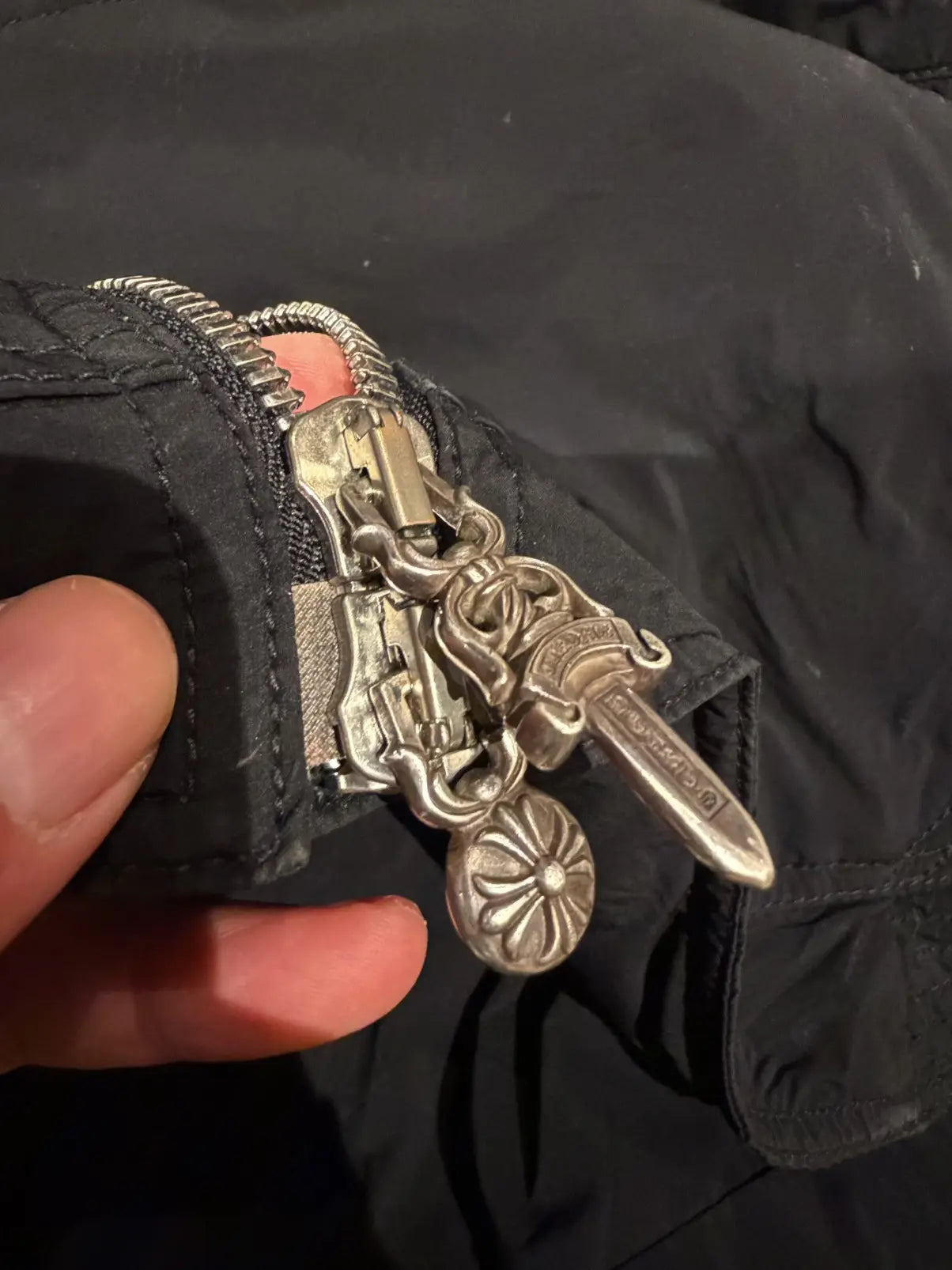 Chrome Hearts Nylon Dual Windbreaker Jacket