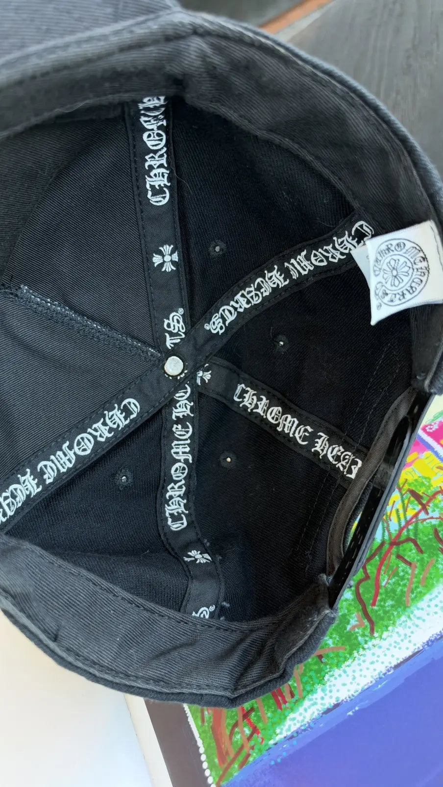 Chrome Hearts Horseshoe Cross Baseball Hat Chrome Hearts