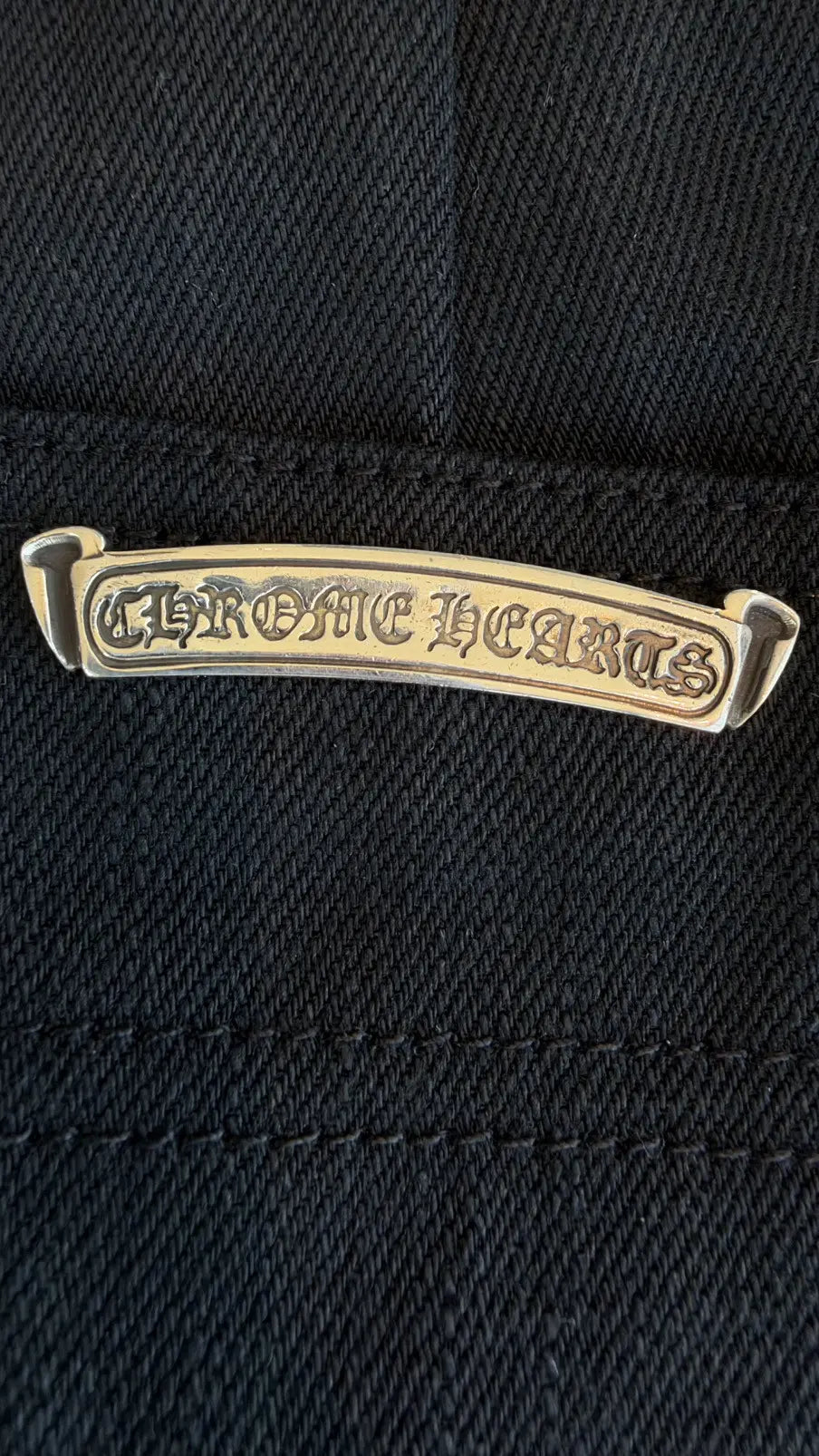 Chrome Hearts "KS Cutoff" Denim Shorts Size 34 Chrome Hearts