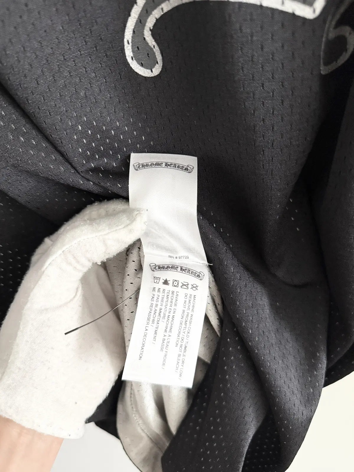 Chrome Hearts Basketball Jersey Reversible