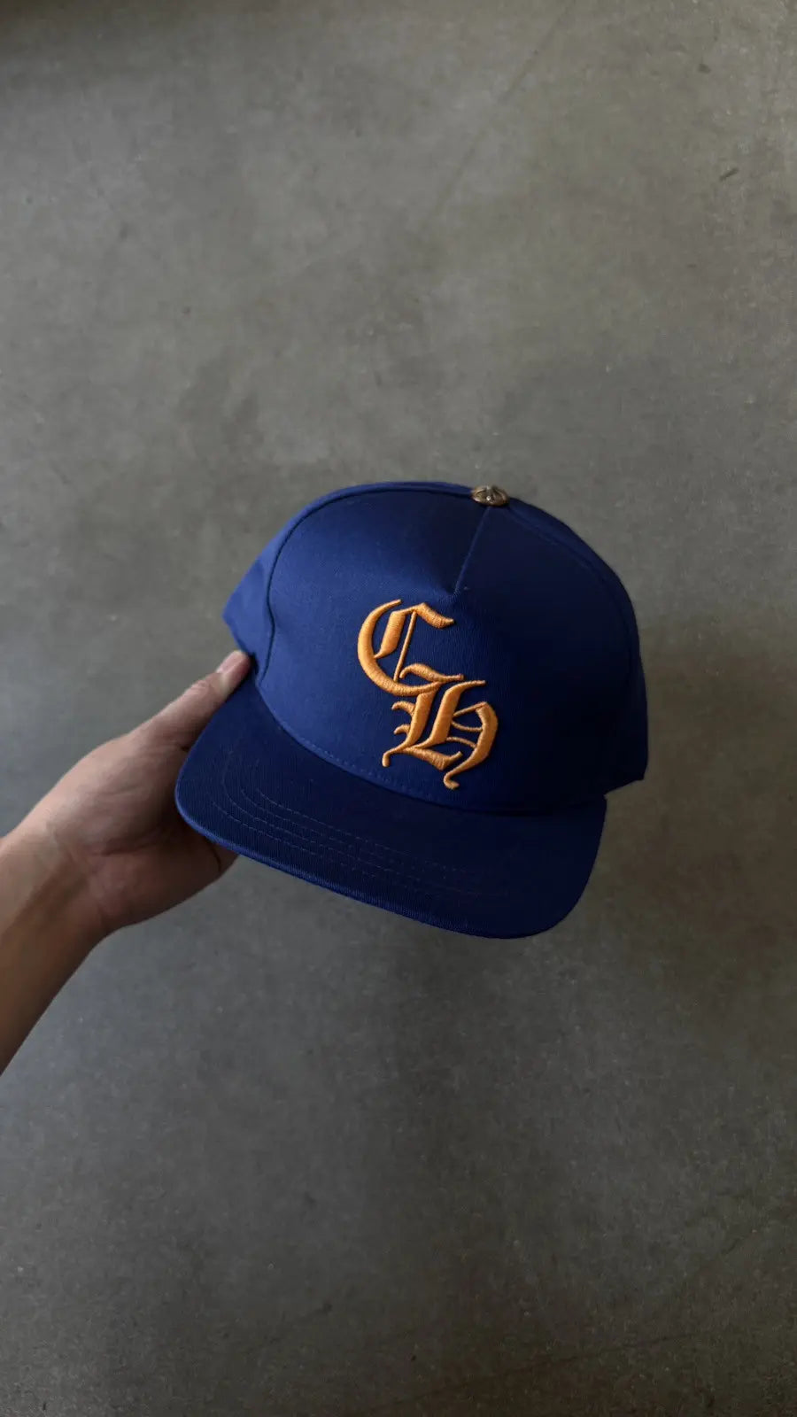 Chrome Hearts CH Logo Baseball Hat