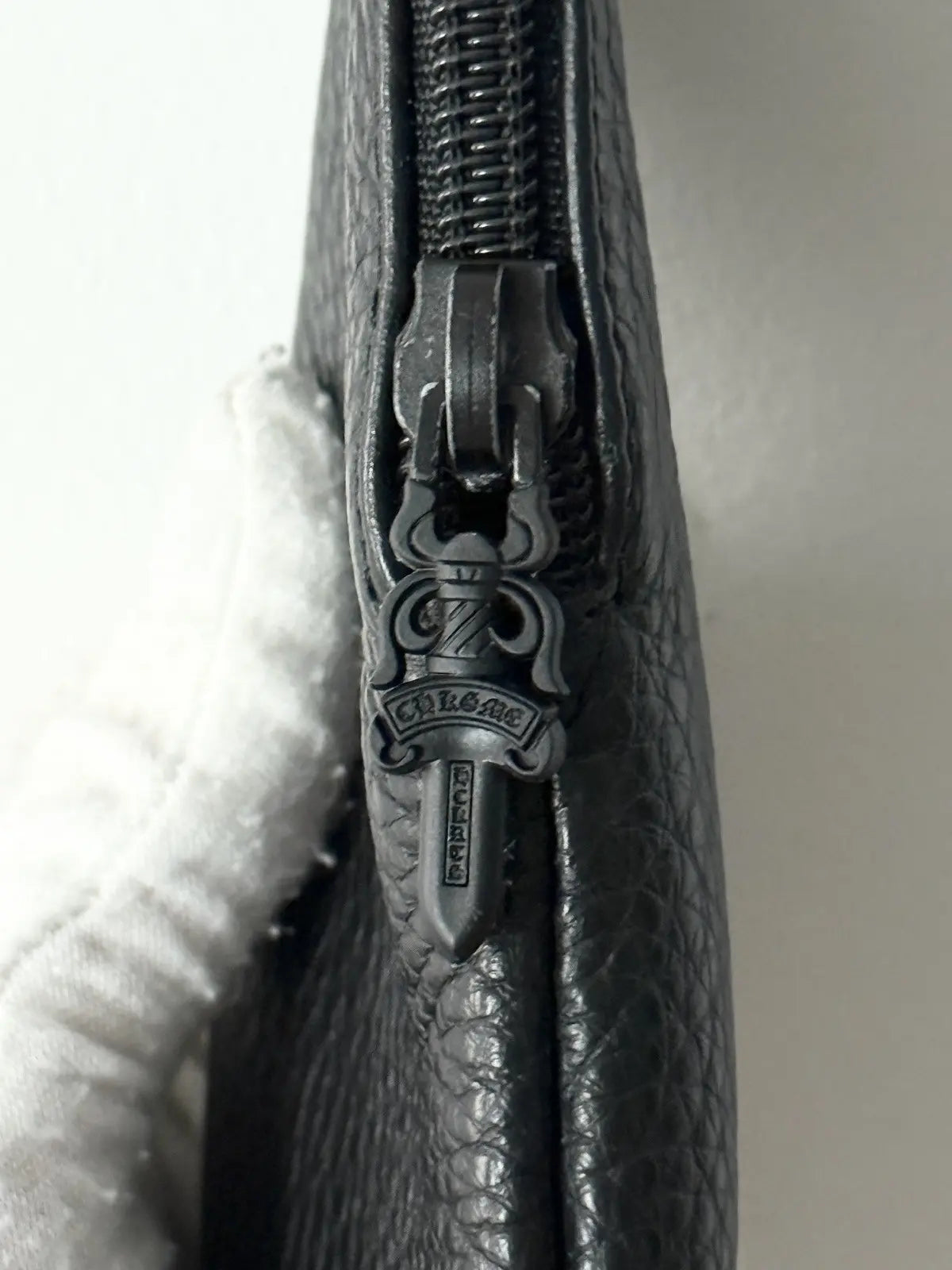 Chrome Hearts Leather Patch Glasses Case