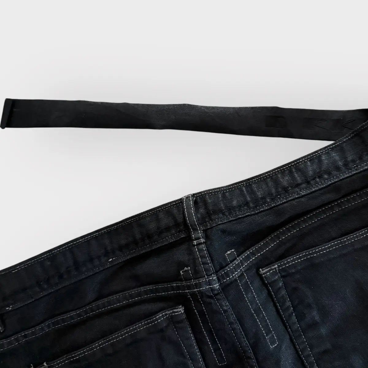 Rick Owens DRKSHDW Flared Denim Jeans Black