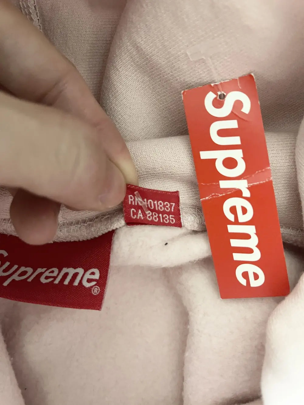 2017 Supreme Tonal S Logo Hoodie