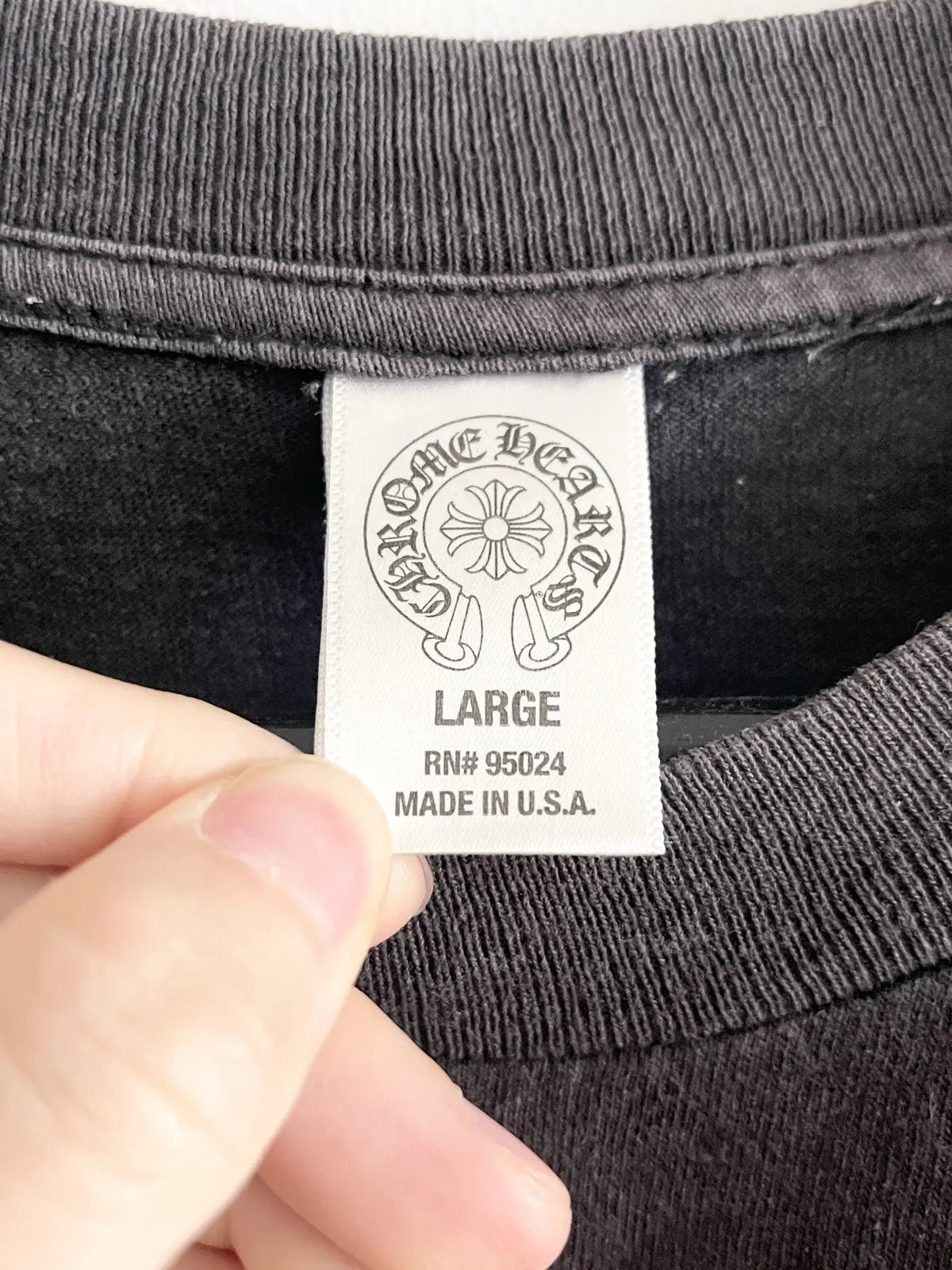 2000s Chrome Hearts Taipei Horseshoe Pocket Tee