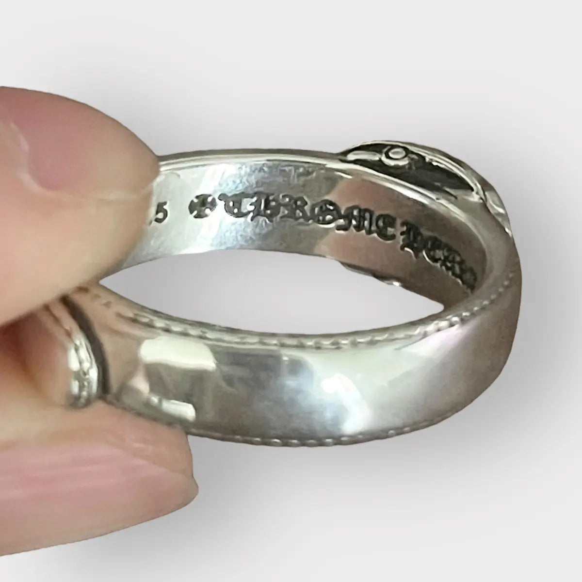 Chrome Hearts Cross Belt Ring