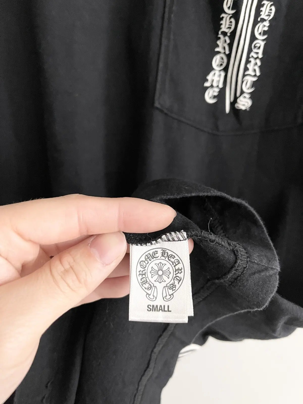 2000s Chrome Hearts Shooting Crosses Logo Pocket Tee