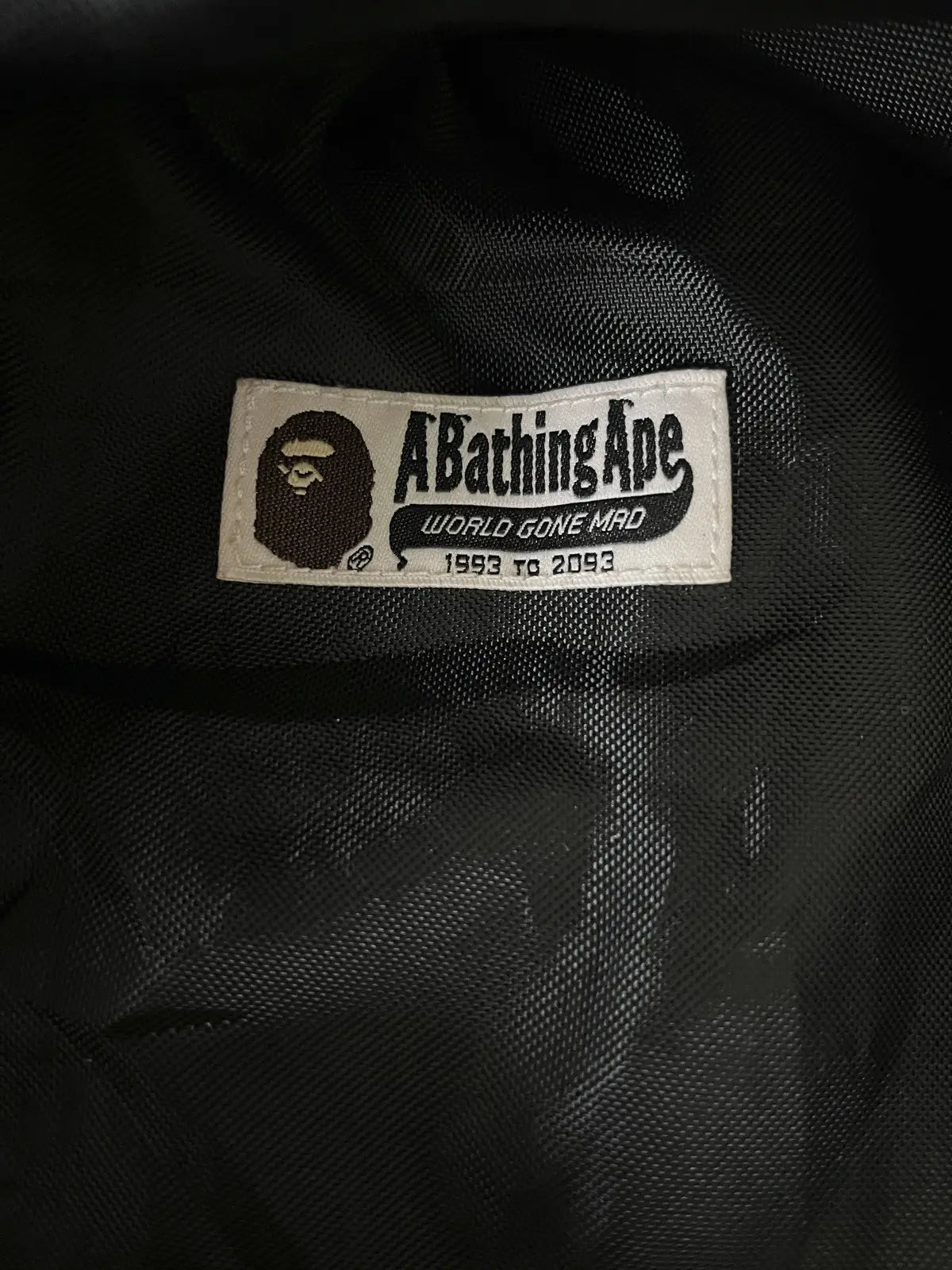 2010s Bape Red ABC Camo Backpack