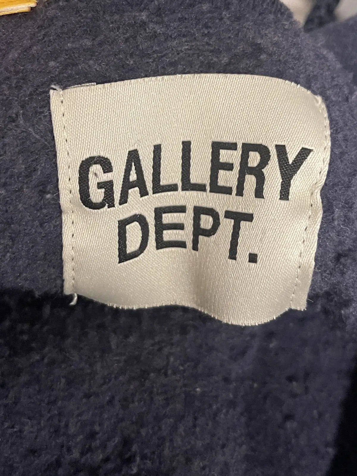 2010s Gallery Dept. Sun Faded Zip Up Logo Hoodie