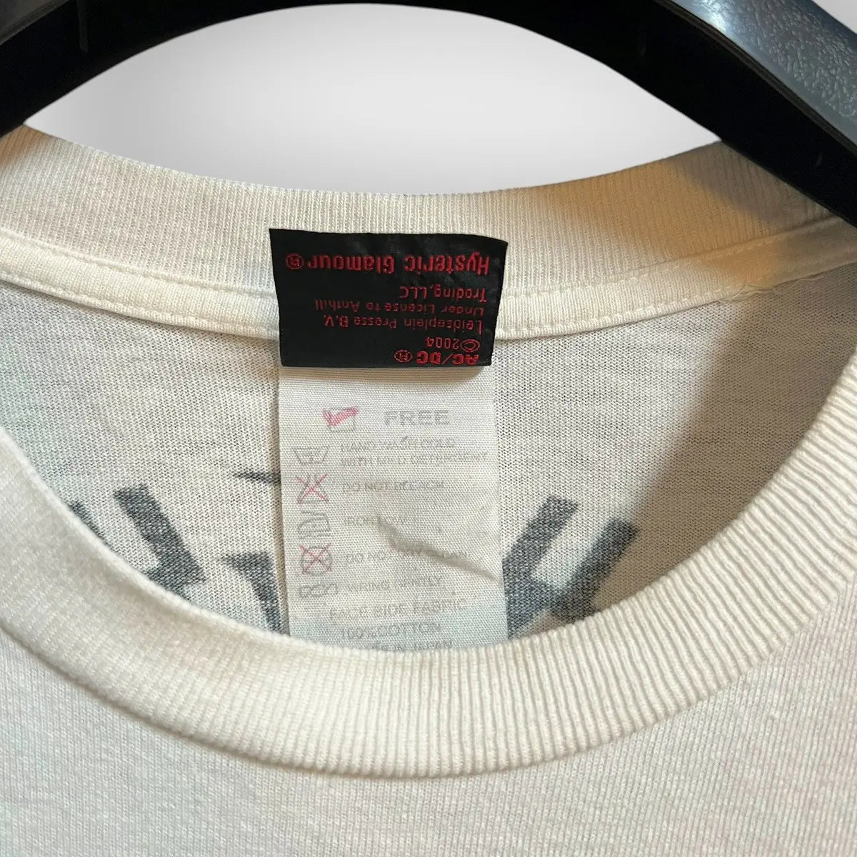 2000s Hysteric Glamour AC/DC Thunder Tee