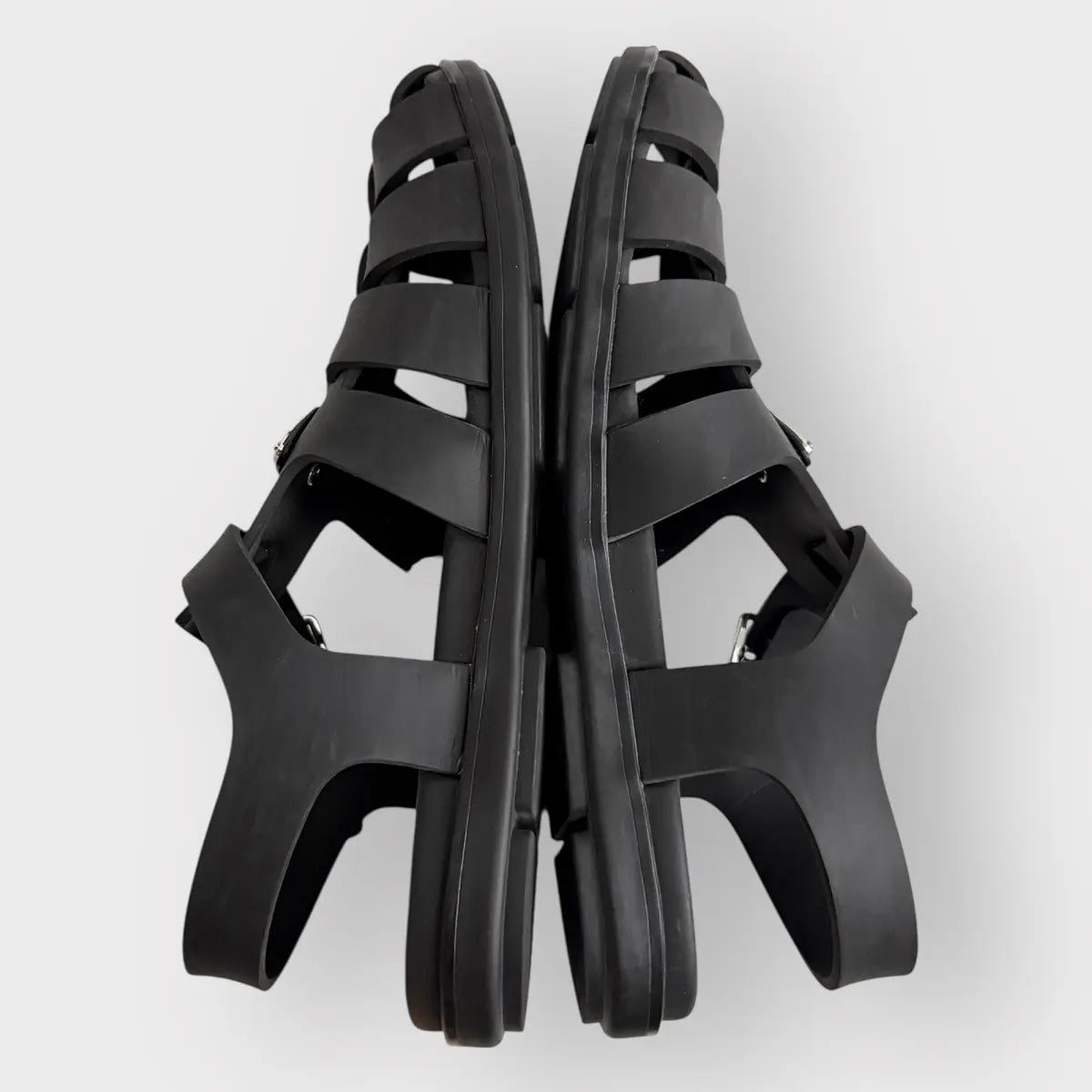 Prada Rubber Fisherman Sandals