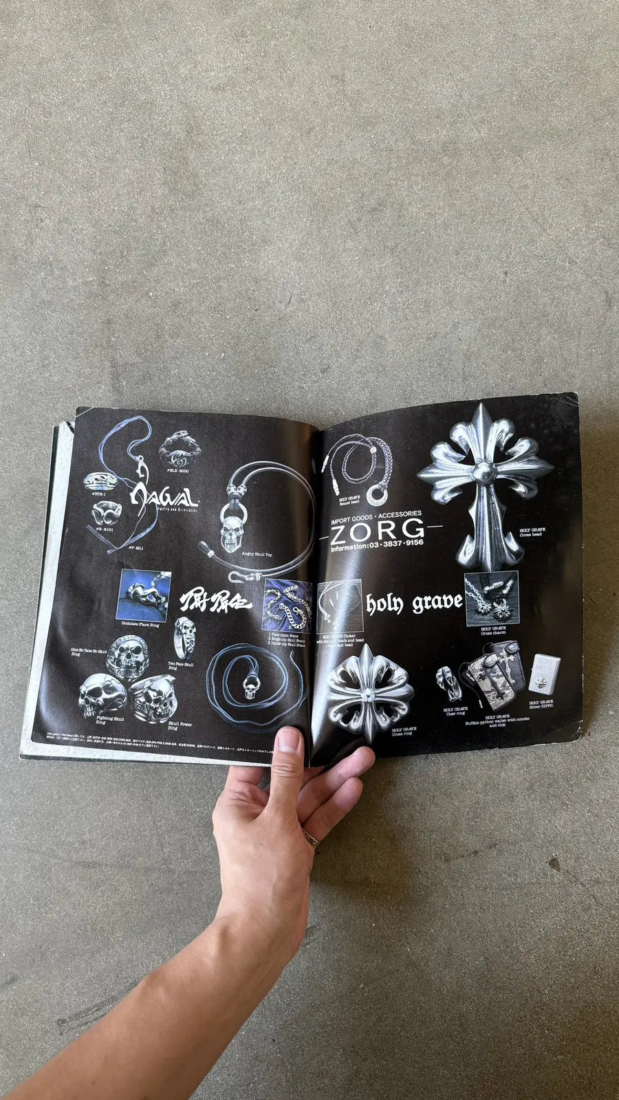 Vintage Japanese Sliver Magazine