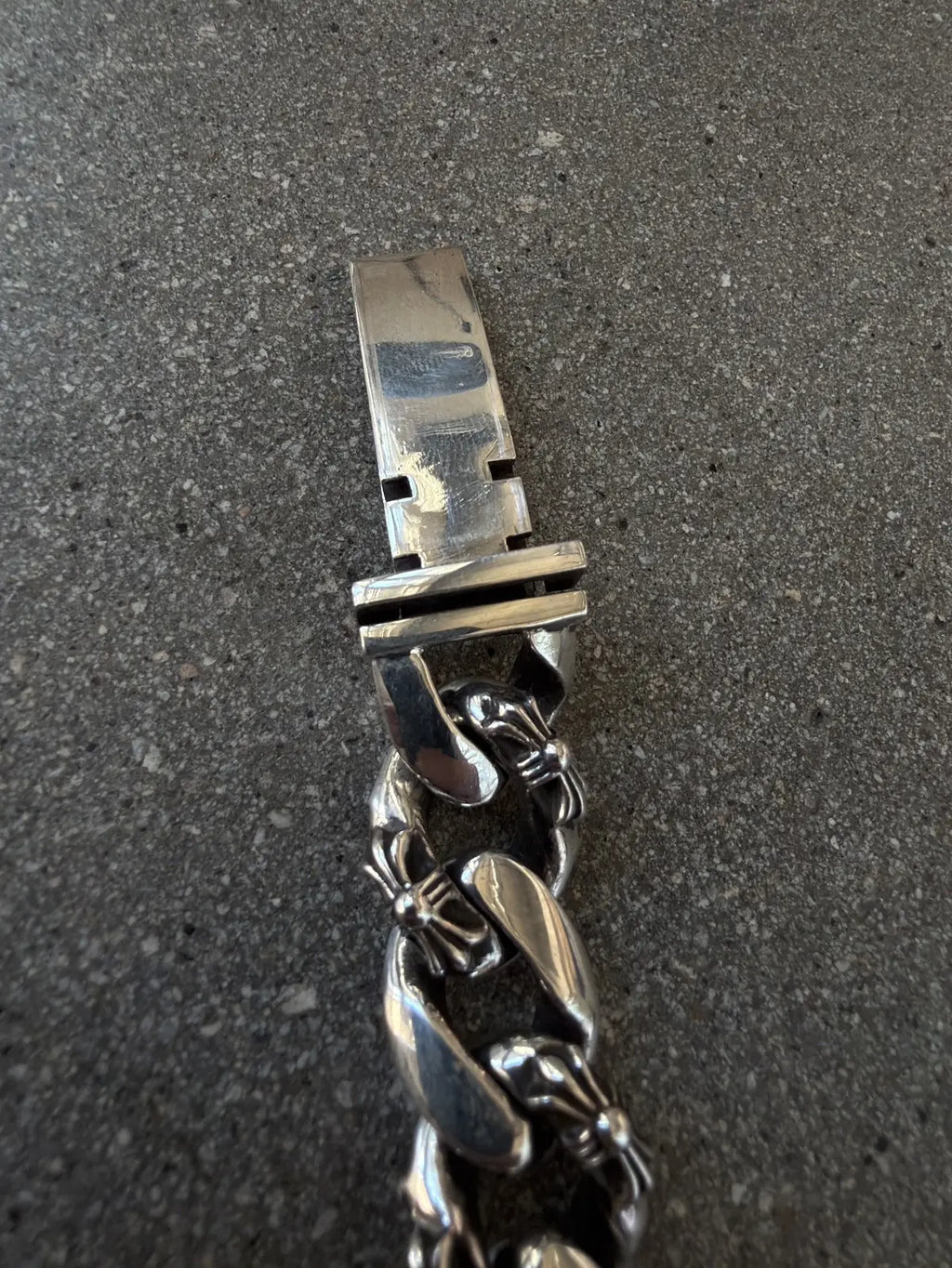 Chrome Hearts Fancy Link Dagger ID Bracelet