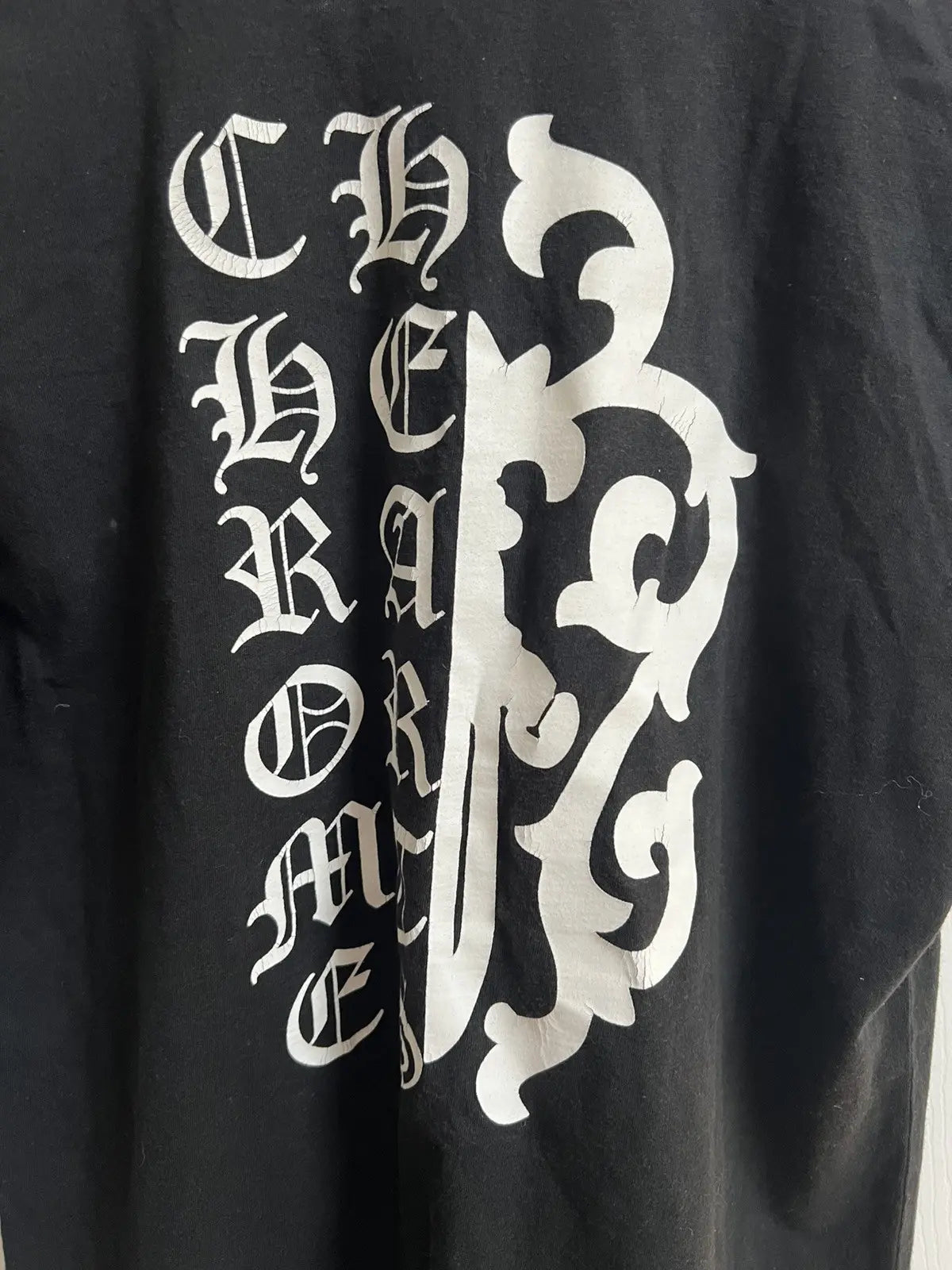 Chrome Hearts Half & Half Vine Dagger Short Sleeve Tee