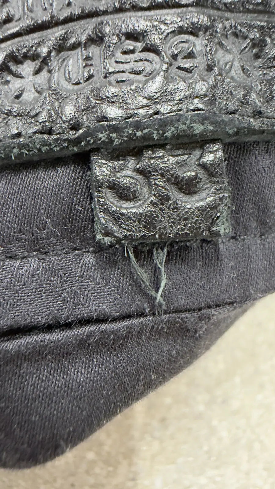 Chrome Hearts Double Knee Cross Patch Shorts