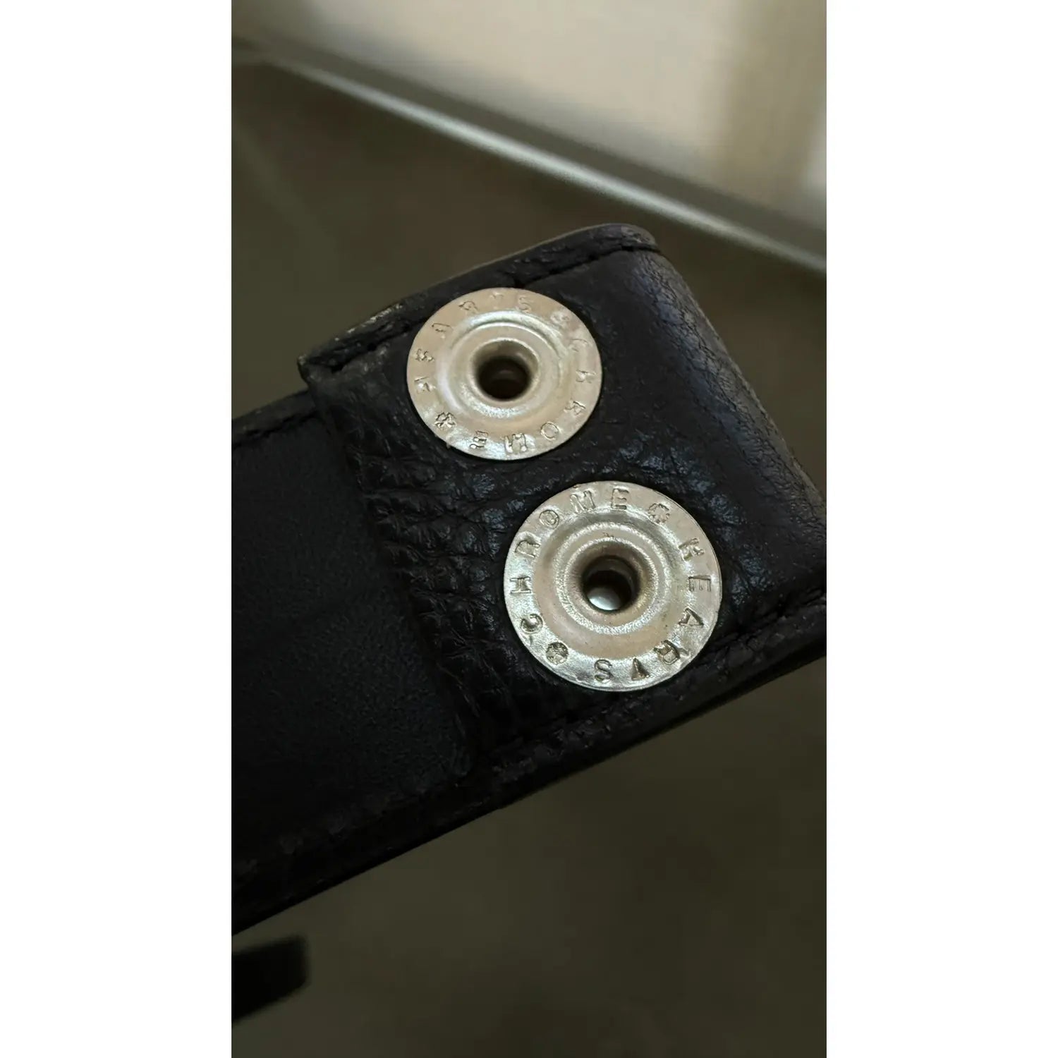 Chrome Hearts Leather Belt Strap