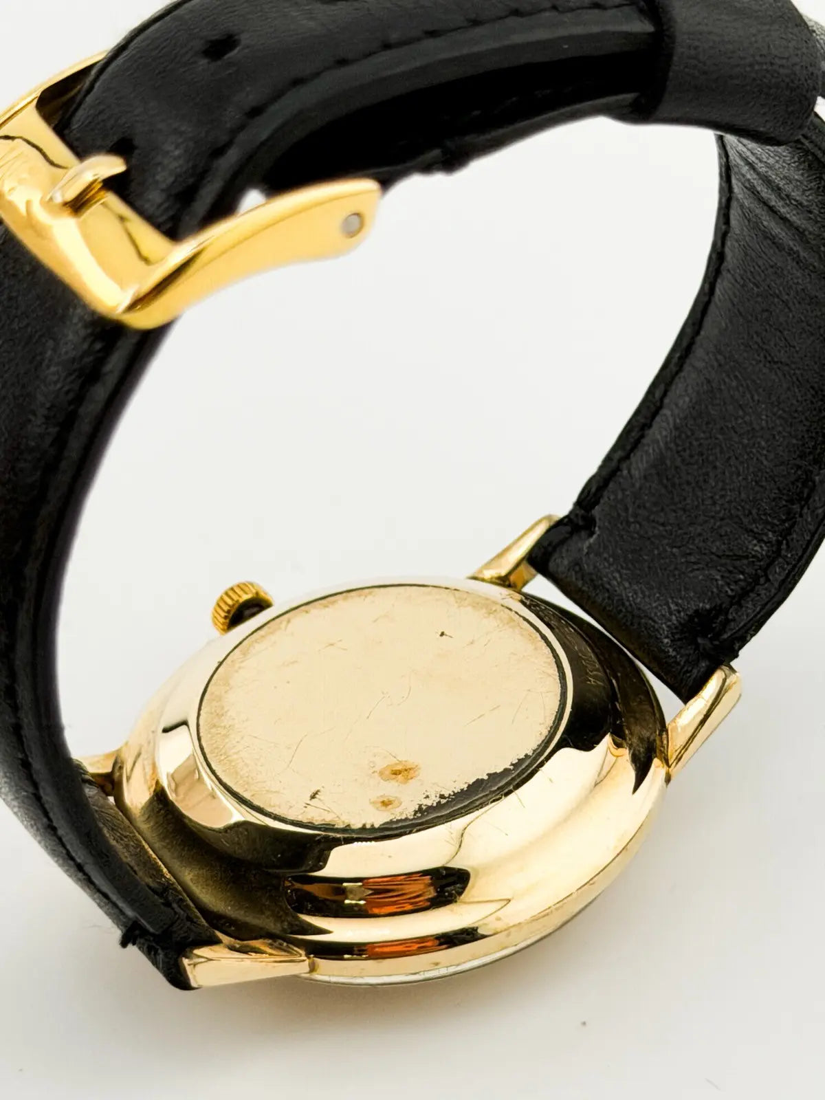 1960s Jaeger LeCoultre Automatic Master Mariner Gilt Watch