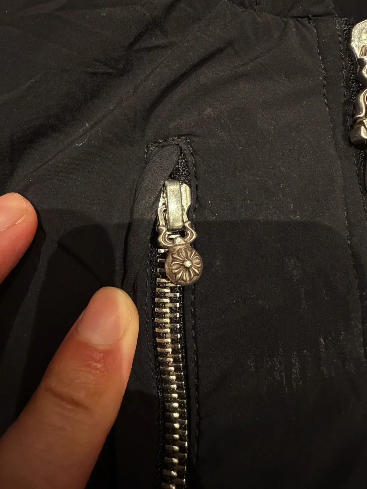 Chrome Hearts Nylon Dual Windbreaker Jacket