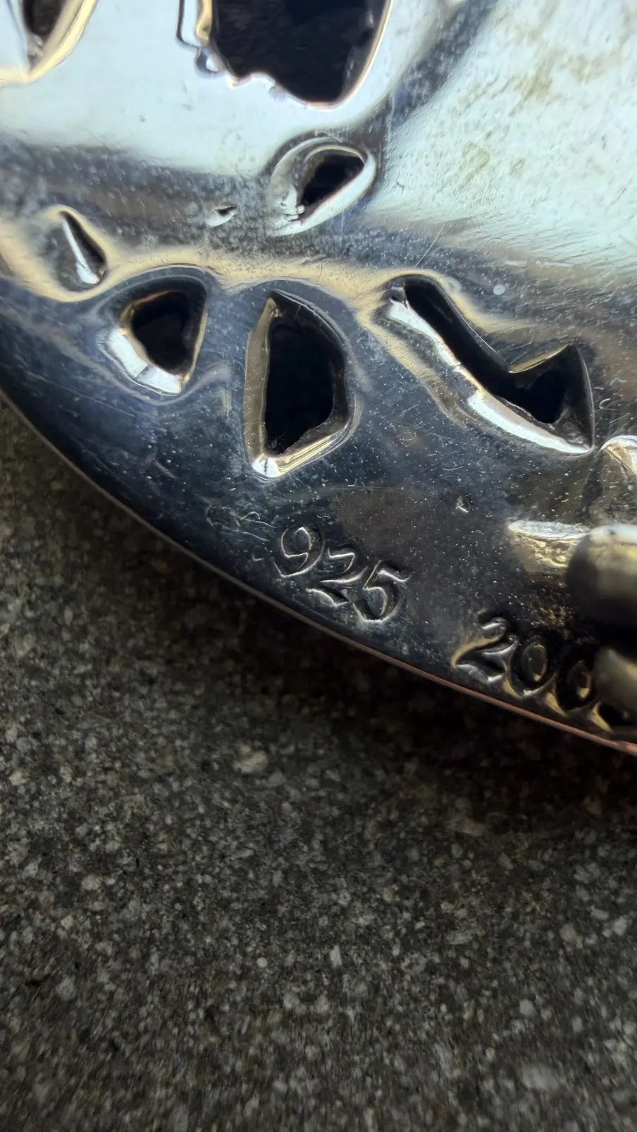 Chrome Hearts Cemetery Belt Buckle