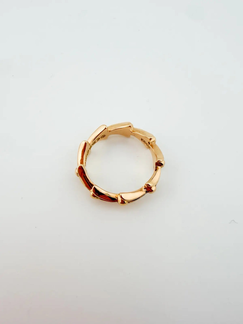 Chrome Hearts Gold Crosstail Ring