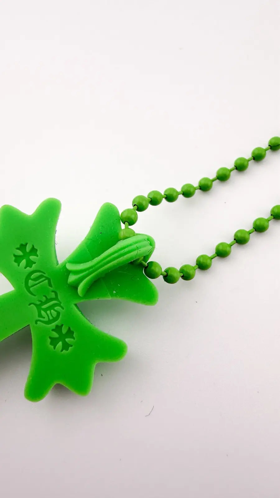 Chrome Hearts Silichrome Silicone Green Pendant