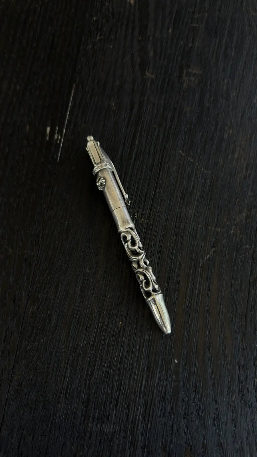 Chrome Hearts Sterling Silver 4-Color Ballpoint Pen Chrome Hearts