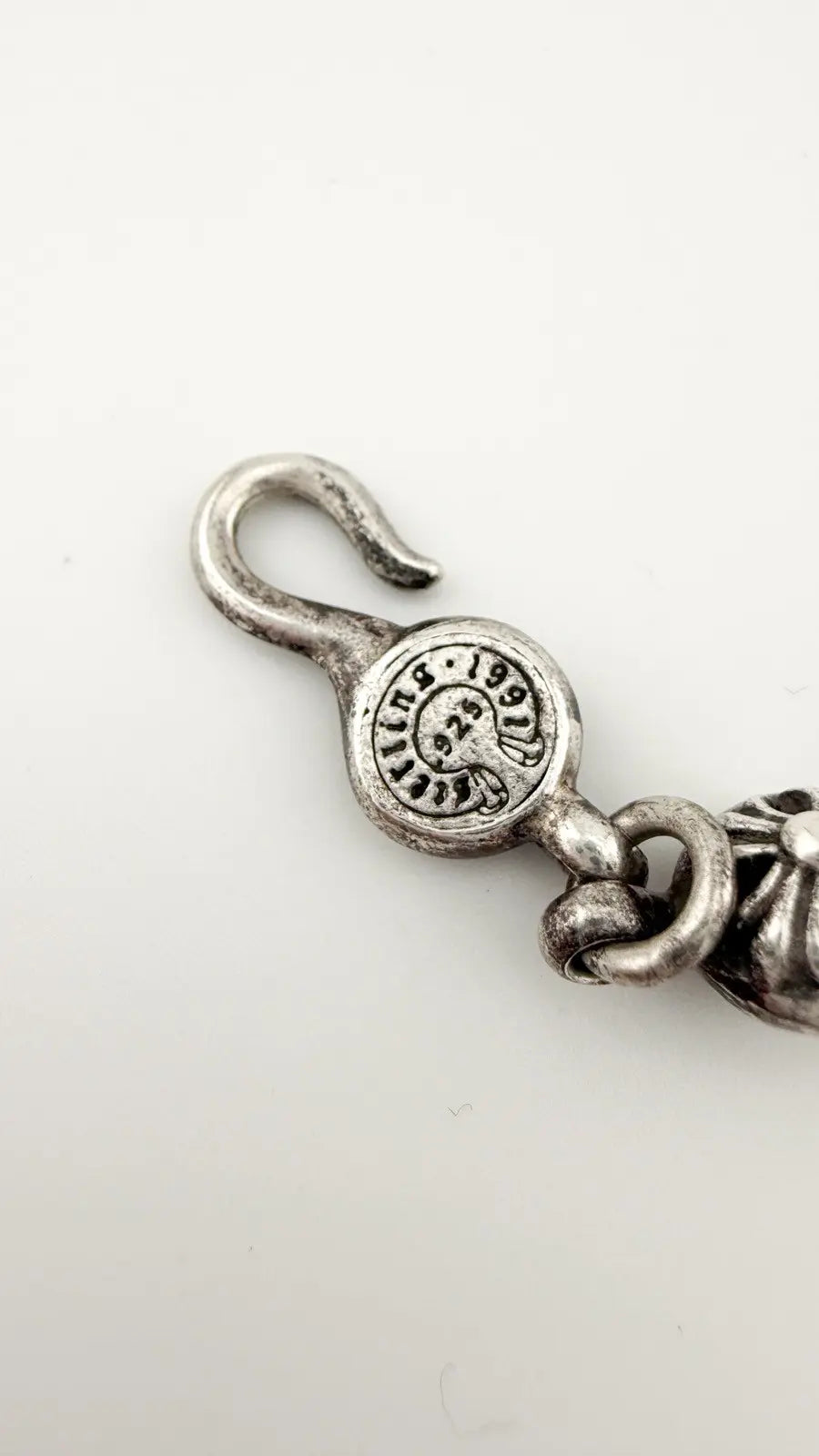 Chrome Hearts Filigree Cross Ball Necklace