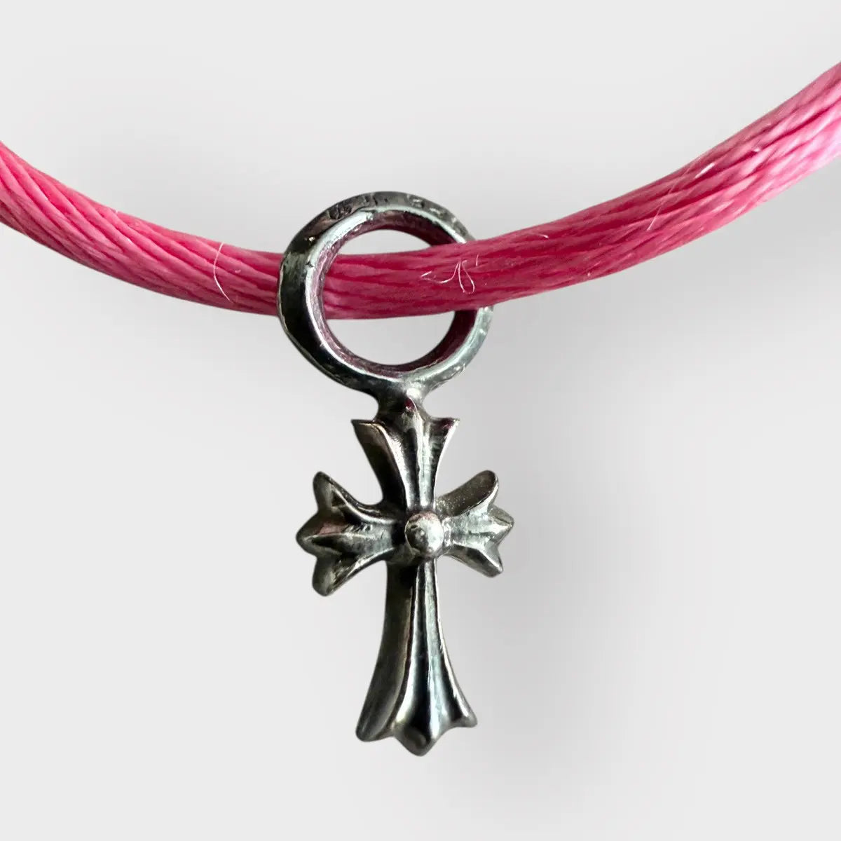 Chrome Hearts Rhodium Baby Fat KZ Bracelet